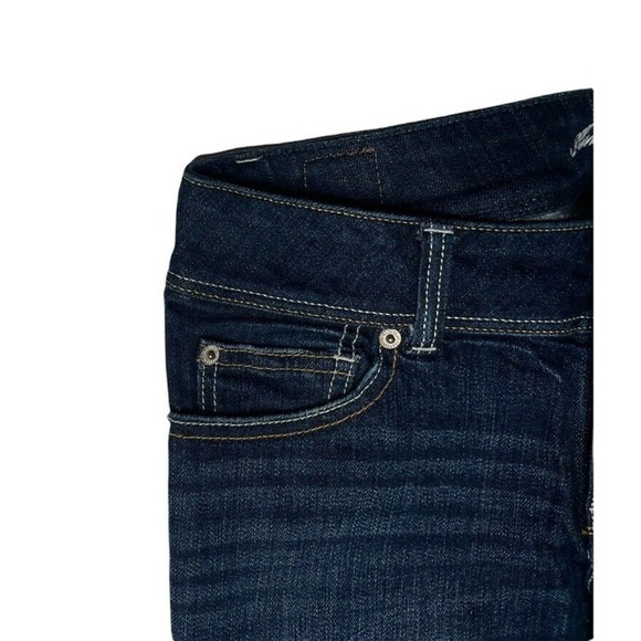Womens American Eagle Stretch Slim Boot Bootcut Jeans Dark Wash Size 6 - Picture 3 of 8